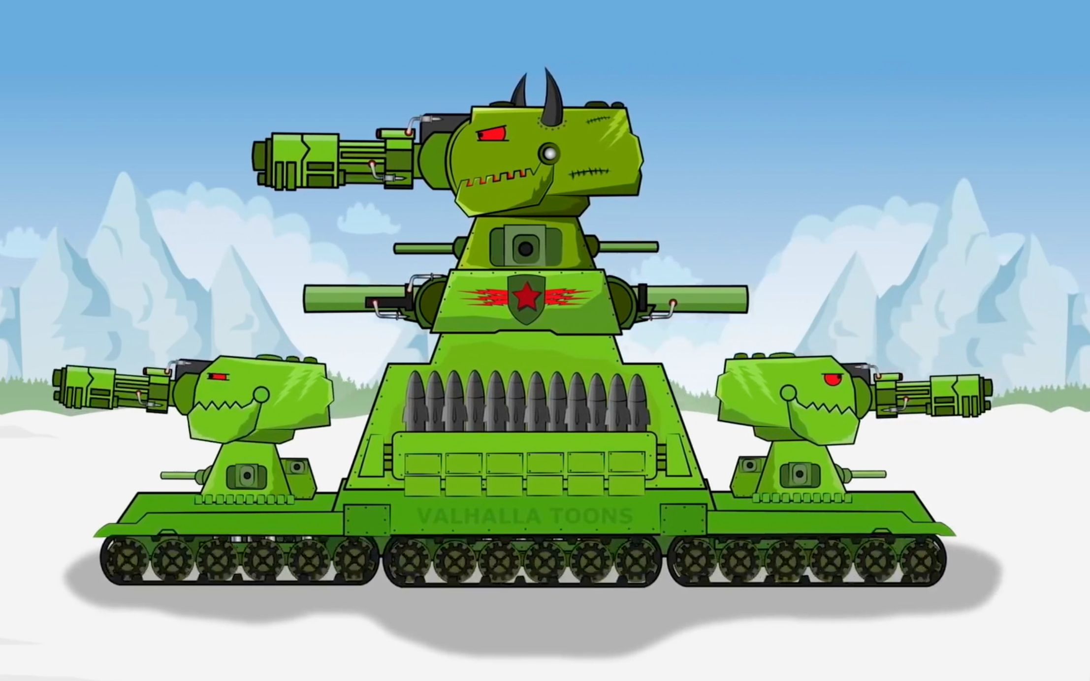 坦克世界动画：新怪物格罗斯曼-比利坦克动画-比利坦克动画-哔哩哔哩视频