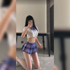小妹妹穿着JK下跪