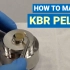 如何制作溴化钾（KBr)圆片| 透射分析|布鲁克ALPHA II傅立叶变换红外光谱仪