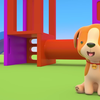 The puppy and a kitten ask Helper cars for help! New rescue adventures of street