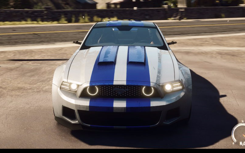 极品飞车18 2014nfs电影版主人公座驾福特纯种野马 !