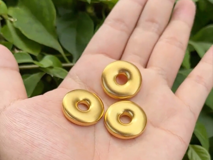 看老小子打的三个平安扣，你喜欢吗？