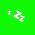 【绿幕素材】ZZZ睡觉+声音绿幕素材无版权无水印自取［1080 HD]