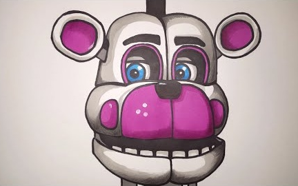 【fnaf】教你画一只funtime freddy