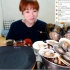 【韩国吃播】挑食的新姐吃海鲜（鲍鱼、扇贝、章鱼等）炖鸡+面；2P喝点小酒
