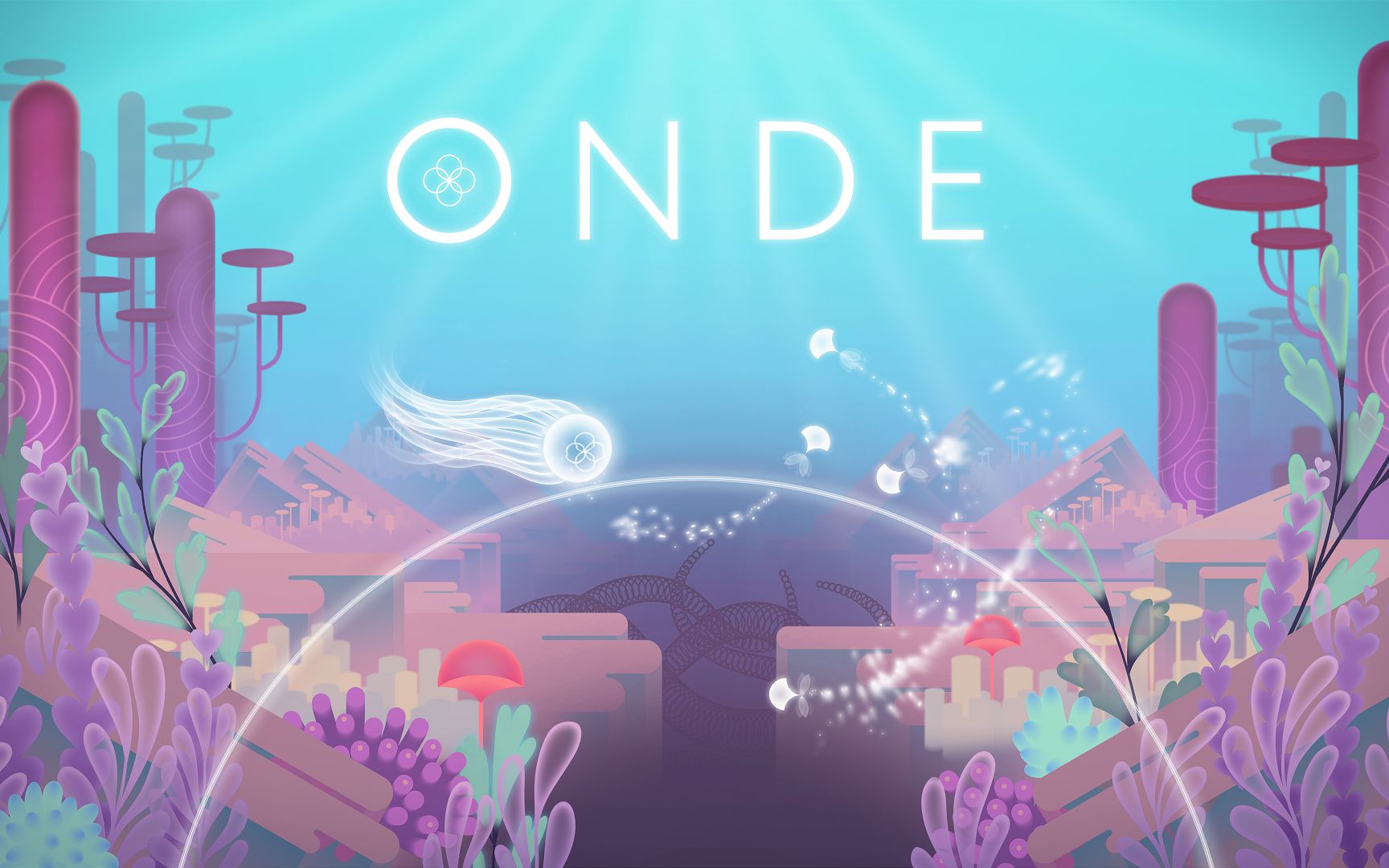 生命的冥想 音流节奏解谜冒险游戏《Onde》全流程通关攻略视频