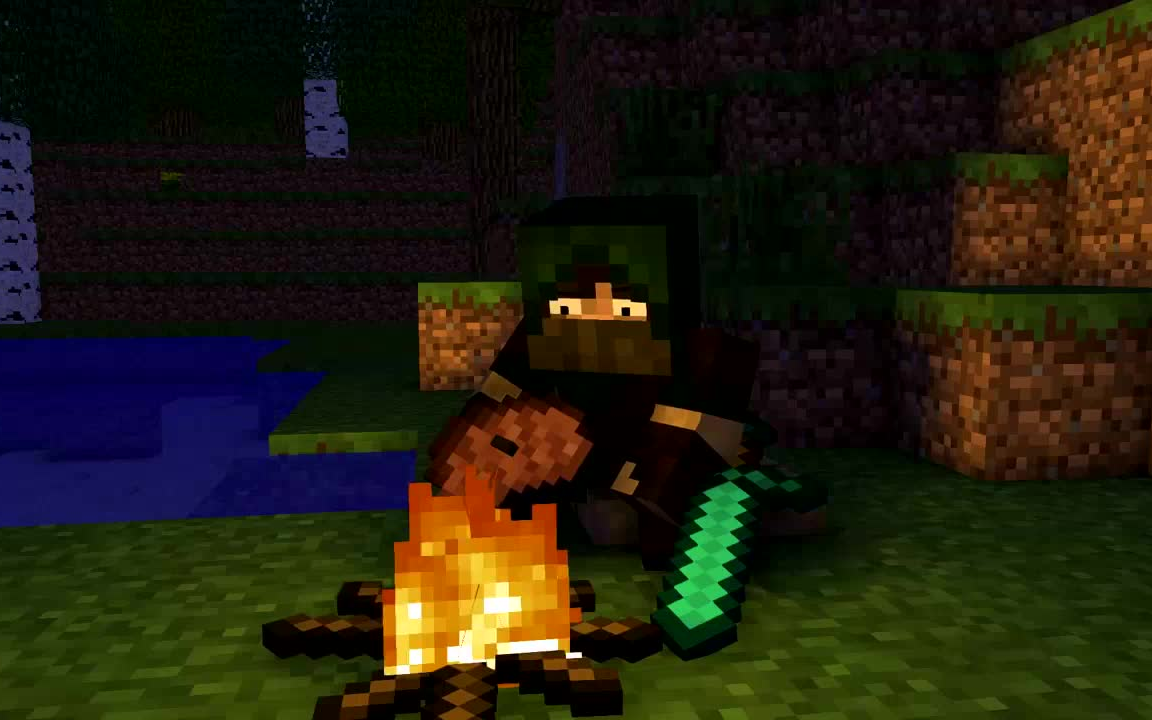 我的世界搞笑动画片第十五弹,我的烤肉