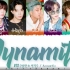 【BTS】 'DYNAMITE' (ACOUSTIC REMIX) 彩色歌词版