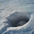 冰川融化，气候变暖北极熊的生存环境