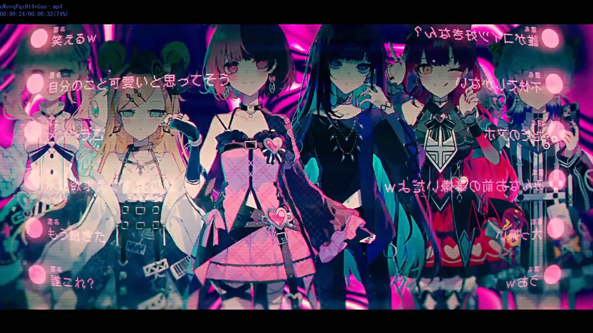 【中字/中日歌词】魔裁制作组新作预告PV《配信少女ノ裏垢迷宮》《主播少女的秘密账号迷宫》