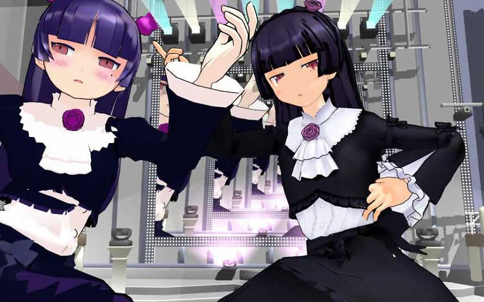 [mmd][我的妹妹哪有这麼可爱]黑猫-五更琉璃-kuroneko-gee