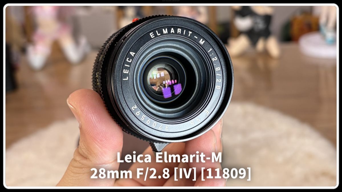 【除了画画啥都会】展示简测 徕卡 28 f2.8 v4 ELMARIT 11809 转接4433有暗角 全开舒适过度柔和颜色润 比asph版更加顺滑过度 猫猫最