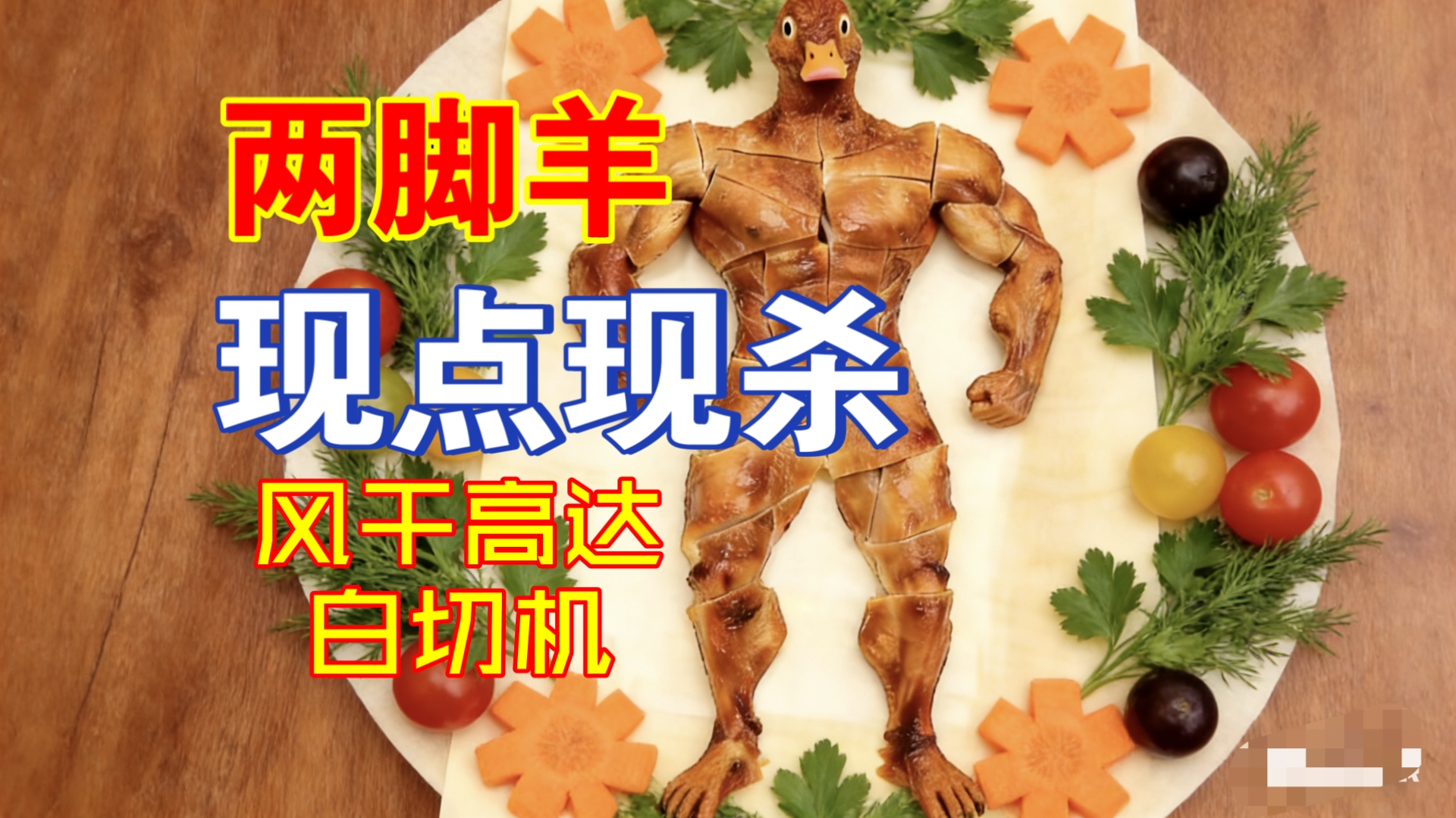 【牢真&牢A】两脚羊现点现杀，白切机，风干高达，聊聊西大各种狠活儿