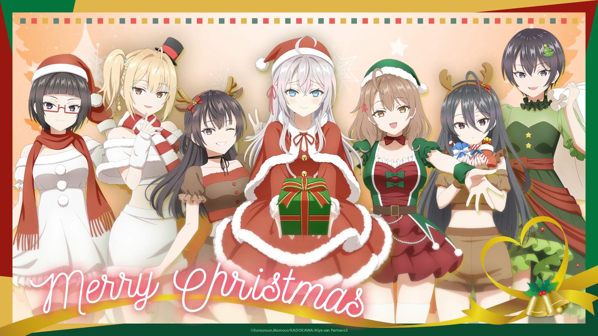 【中字】不时轻声地以俄语遮羞的邻座艾莉同学 圣诞节特别映像【糖心蛋字幕组】