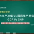 经济：GDP和GNP的区别