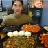 【韩国吃播】【奔驰小哥】奔驰哥BANZZ吃干烹鸡、辣味虾、糖醋肉、杂菜、炸酱面海鲜面