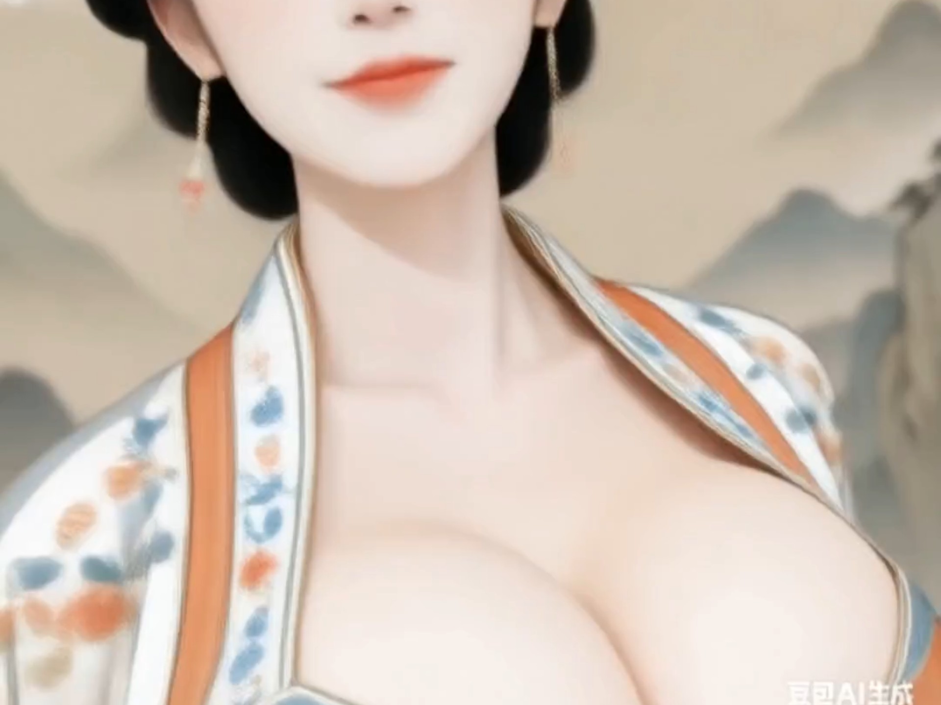 还是那么Q弹的画中美人