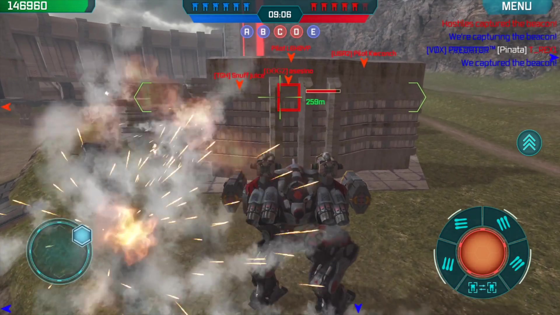 huntingbotsdominationepicsolosquadgameplaypredatorwrwarrobots