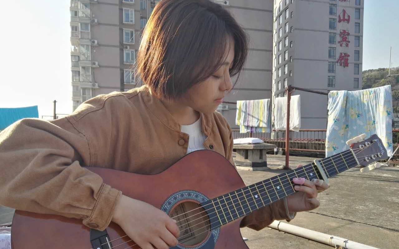 【指弹吉他】美女指弹-黄昏(twilight)-押尾光太郎(cover by 小河)