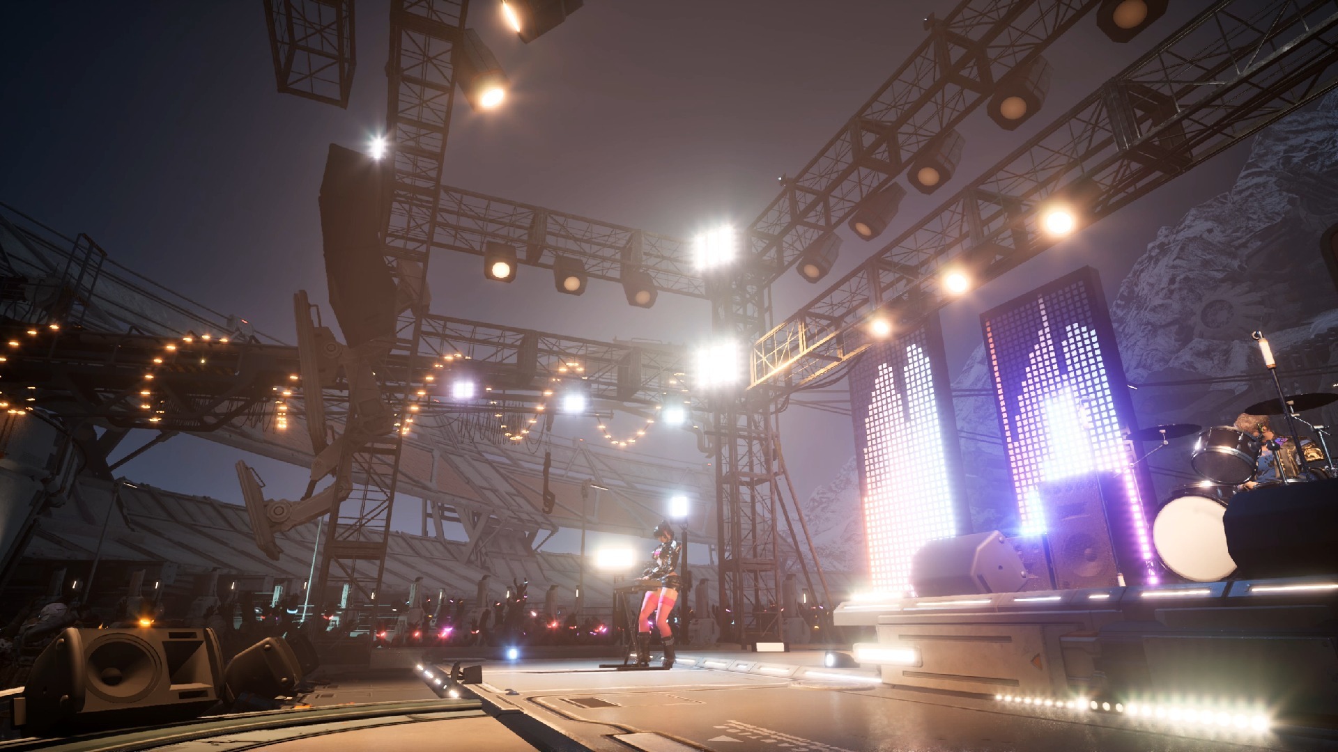 The First Descendant 第一后裔 假如露娜病倒了，演出开始会发生什么()