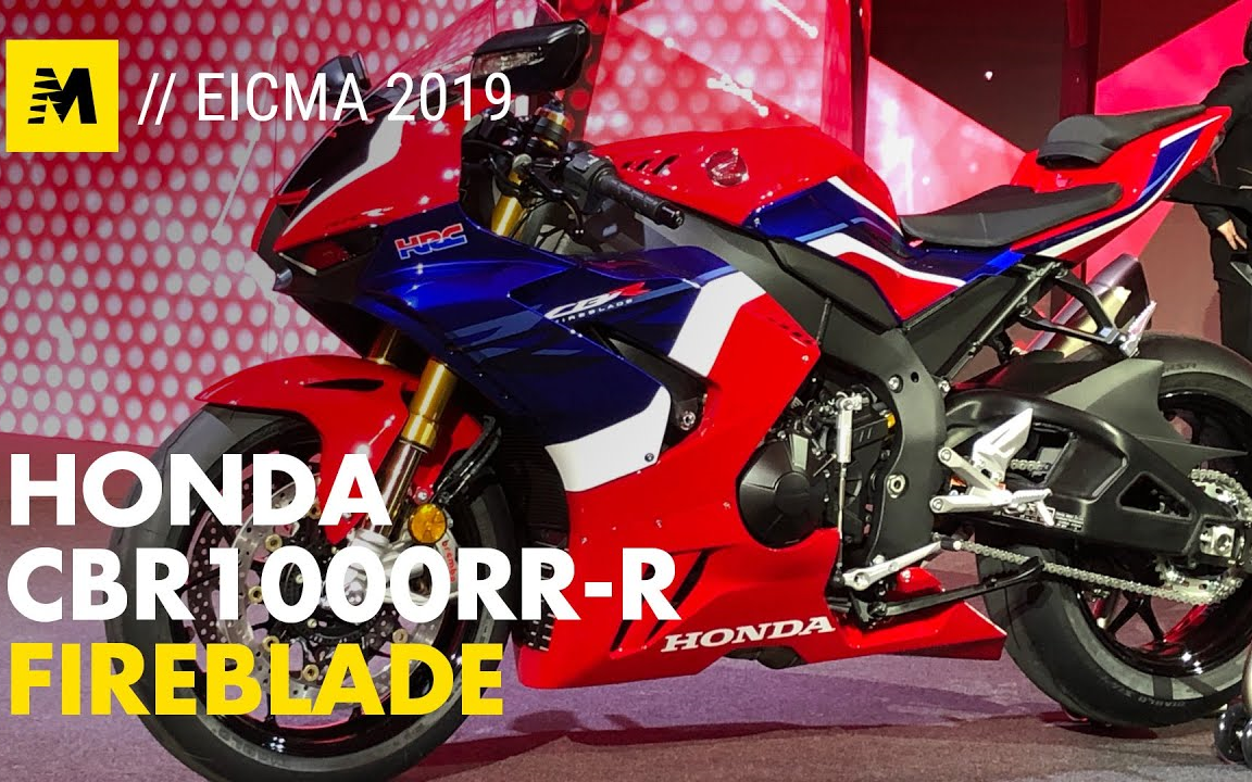真车实拍本田cbr1000rrrsp新款火刃2019米兰车展eicmamilan