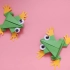 教你用一张纸折可以弹跳的青蛙，做法非常简单，手工折纸视频教程