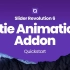 iBlender中文版插件Animation Extras 教程Slider Revolution 6 - Lottie