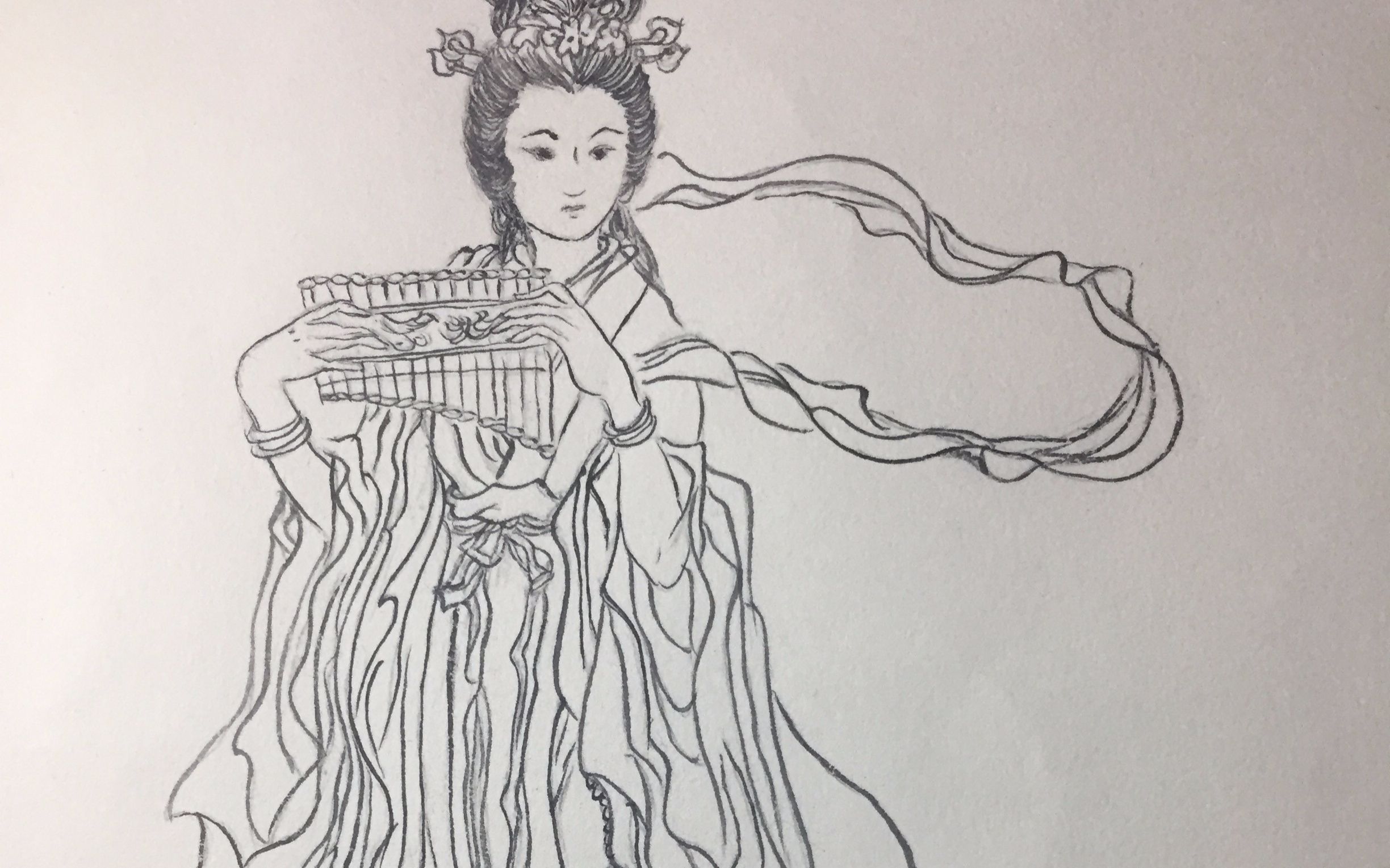 【手绘】排箫(手绘)