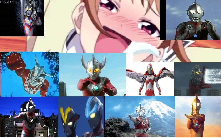 得了,奥特曼也跟着笨女孩疯了(1966-2017全体)