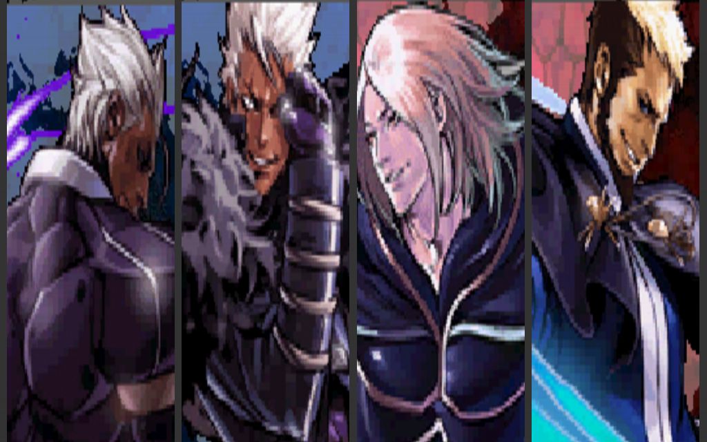 拳皇伊格尼斯抱着的那个白色衣服的女人是谁 这个女孩好看吗。她是谁?(白色衣服的那个)