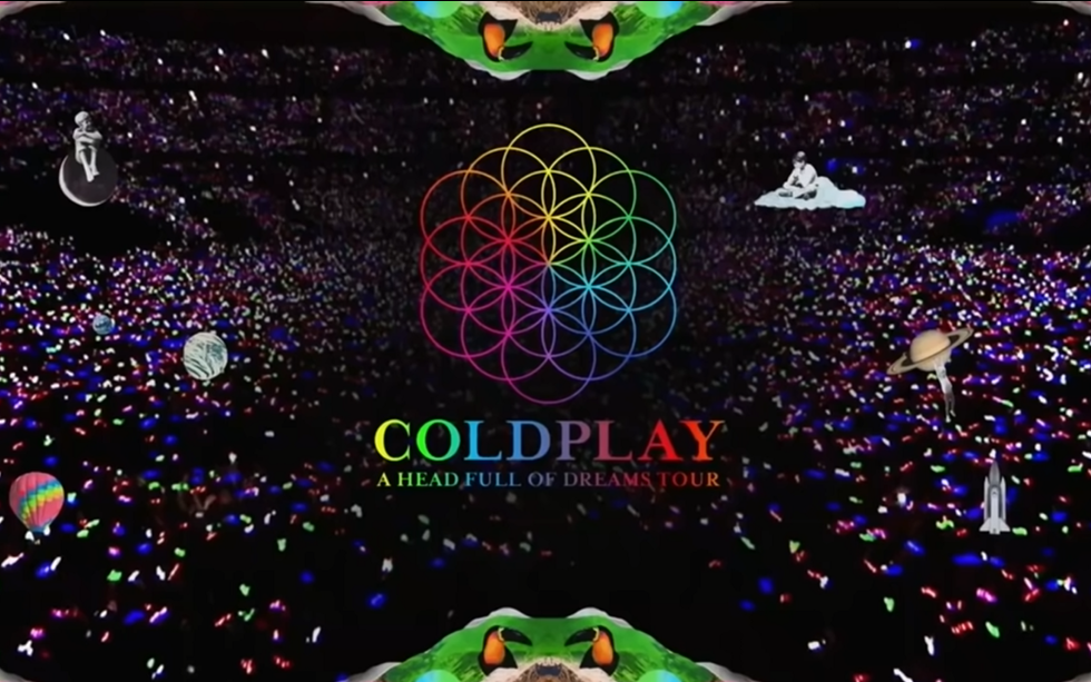 酷玩coldplay2016年洛杉矶玫瑰碗演唱会全场