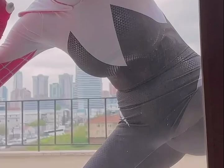 Gwen, who wants to say hello to you from the window.