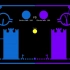 [Algodoo] 城堡戰爭1 - 藍 VS 紫 - 球球的城堡之戰 (Just Marble 原版)