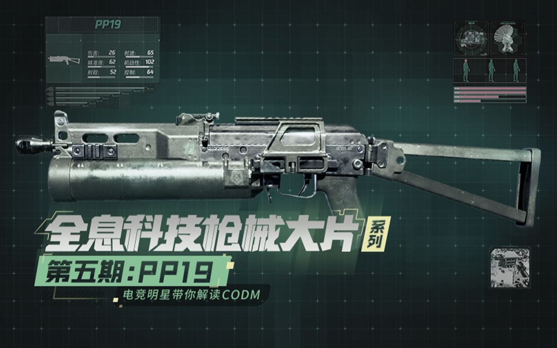 【枪匠解析】第五期：强力突击野牛PP19！一起来看情久.断尘对它的独到理解