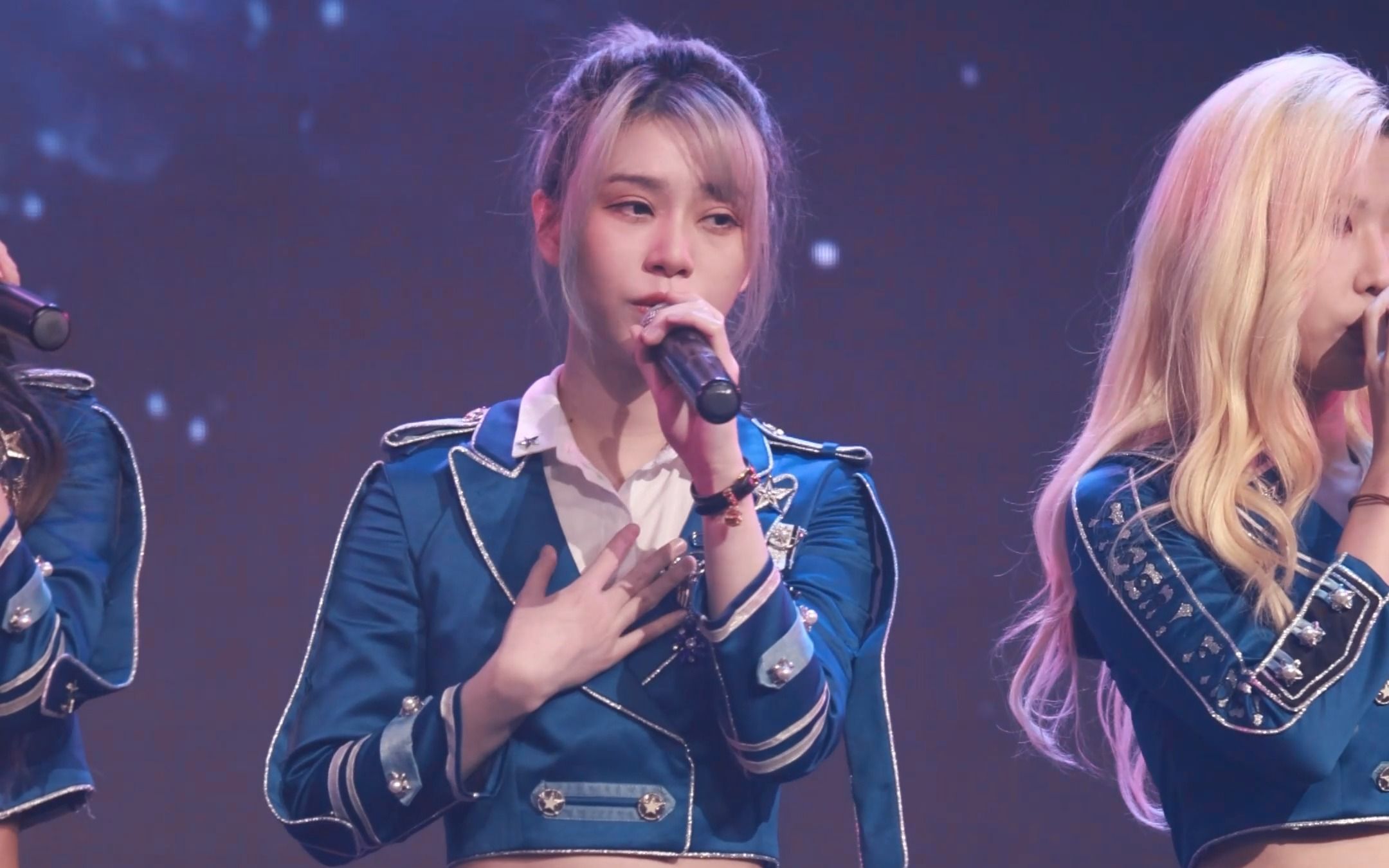 He Yang Qing Qing] 230701 "Dream Rain Starlight Sea" "Song Xin Ran "MOOD" Music Stage Enjoyment" Focus [4k60p].