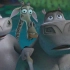 动画电影《马达加斯加2》梅尔曼的表白 适合3人英语配音素材三人英语消音素材3分钟