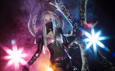 【国服第一刀妹-毒纪】VS诺手,韩服定级赛_网