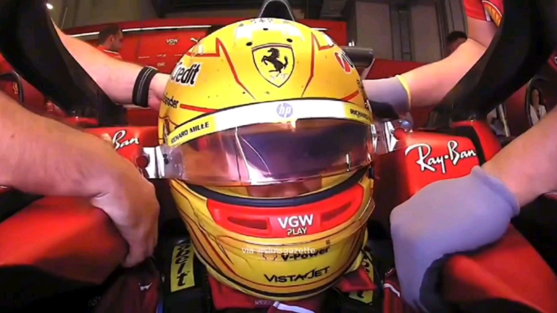 【F1】沉默独坐的汉密尔顿 伊莫拉排位后车载