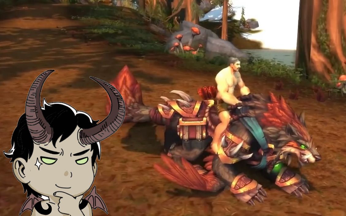 嘉栋解说魔兽世界06期:7.2猎人职业坐骑竟然是