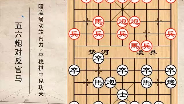 五六炮对反宫马039