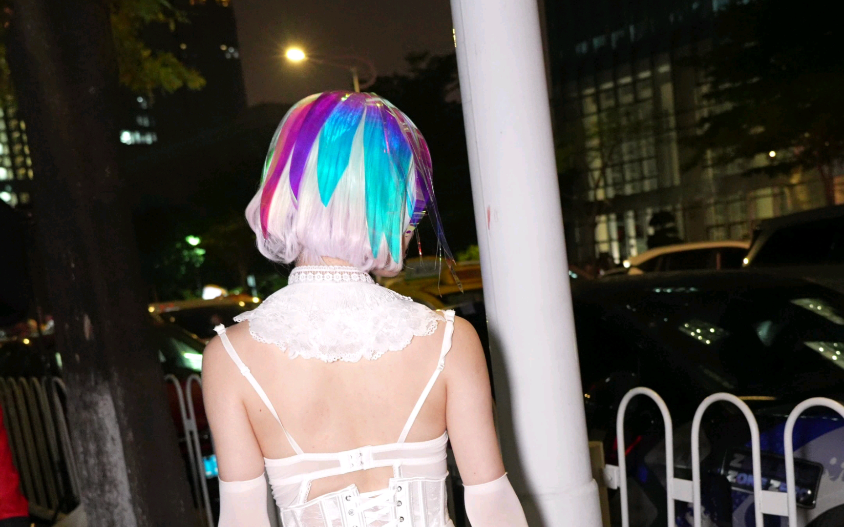 [Jewel State cos Flower Marriage, together dadada] - Ghost Crystal Diamond Gradient Colorful Gown.