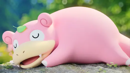 【官方】《宝可梦动画图鉴》千伶百俐 #0079呆呆兽