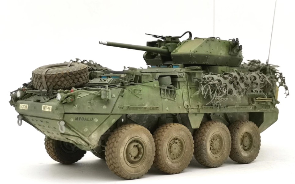 AFV AF35319 M1296 1:35斯崔克龙骑兵 8x8轮式步兵战车模型