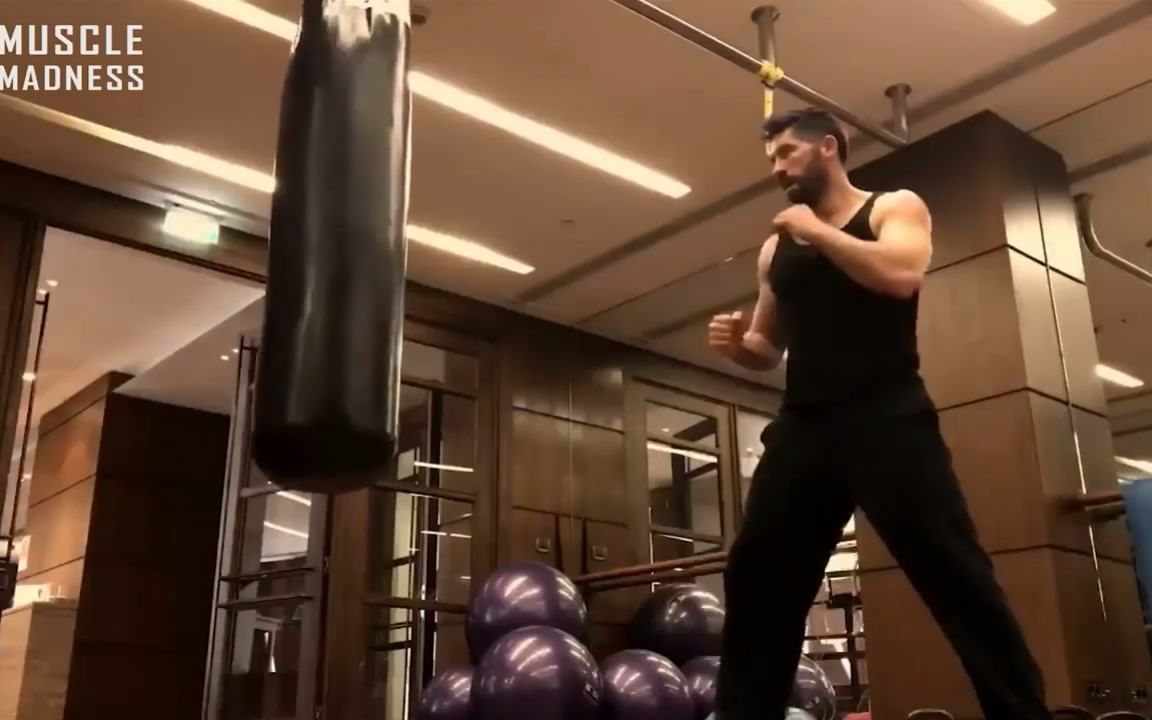 终极斗士博伊卡扮演者scott adkins 斯科特阿金斯训练