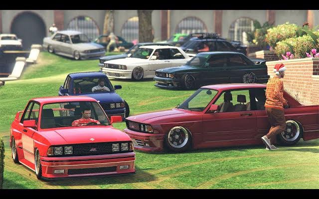 gta5 卫士经典款主题改装车聚会 - 为改装而生!