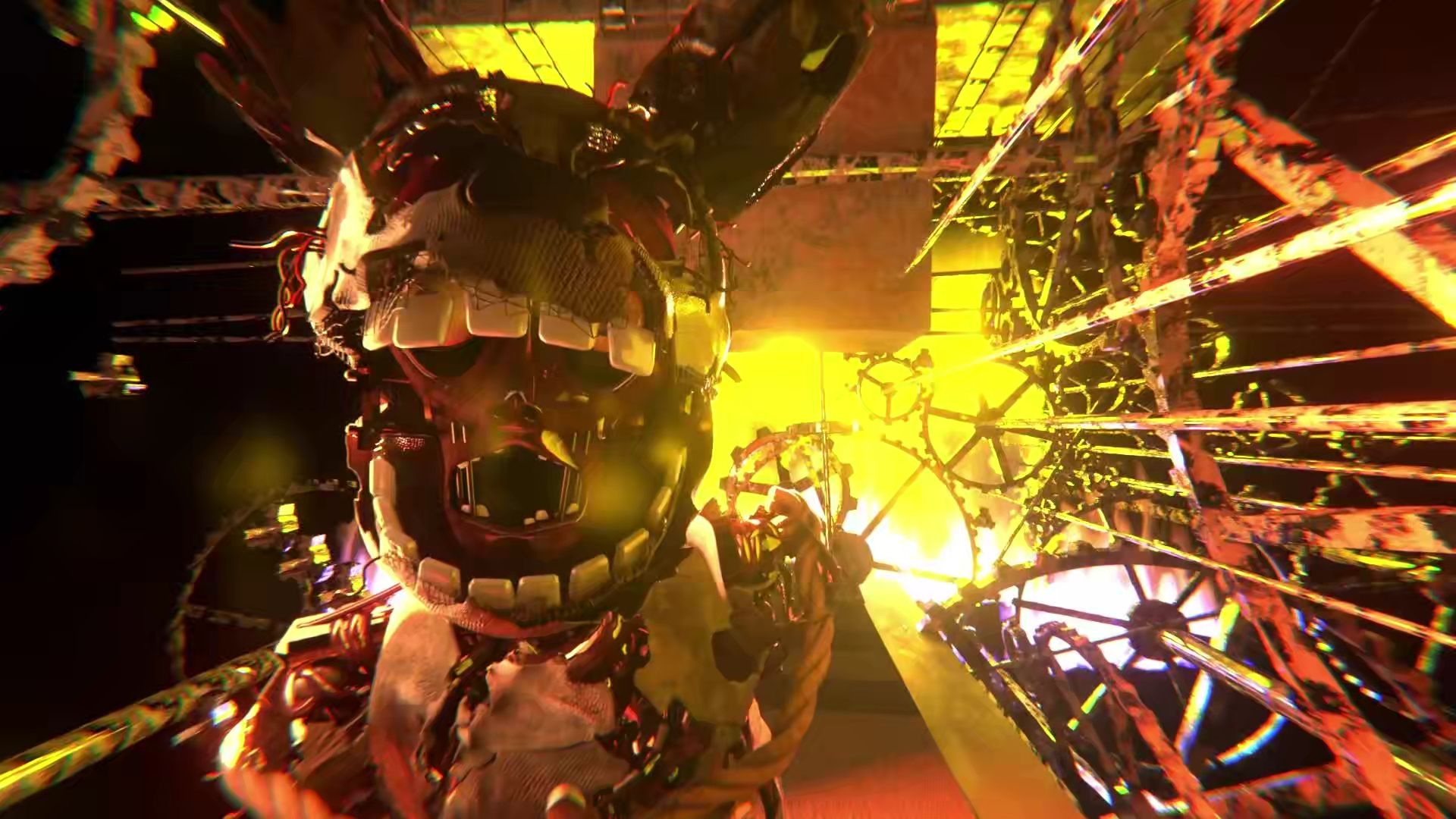 【FNAF】自制弹簧弹VS液压机 弹丸论破片段