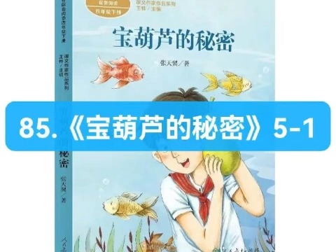 85.《宝葫芦的秘密》5-1 中国经典童话故事