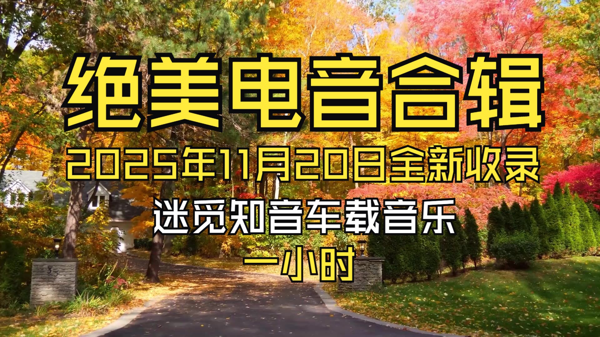 【绝美电音合辑】《2025年11月20日收录-绝美电音合辑》迷觅知音车载音乐