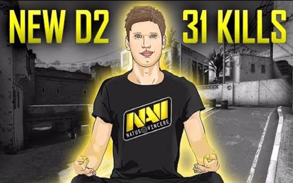 【csgo】na"vi s1mple - 31 kills on new dust2 ★ cs-go