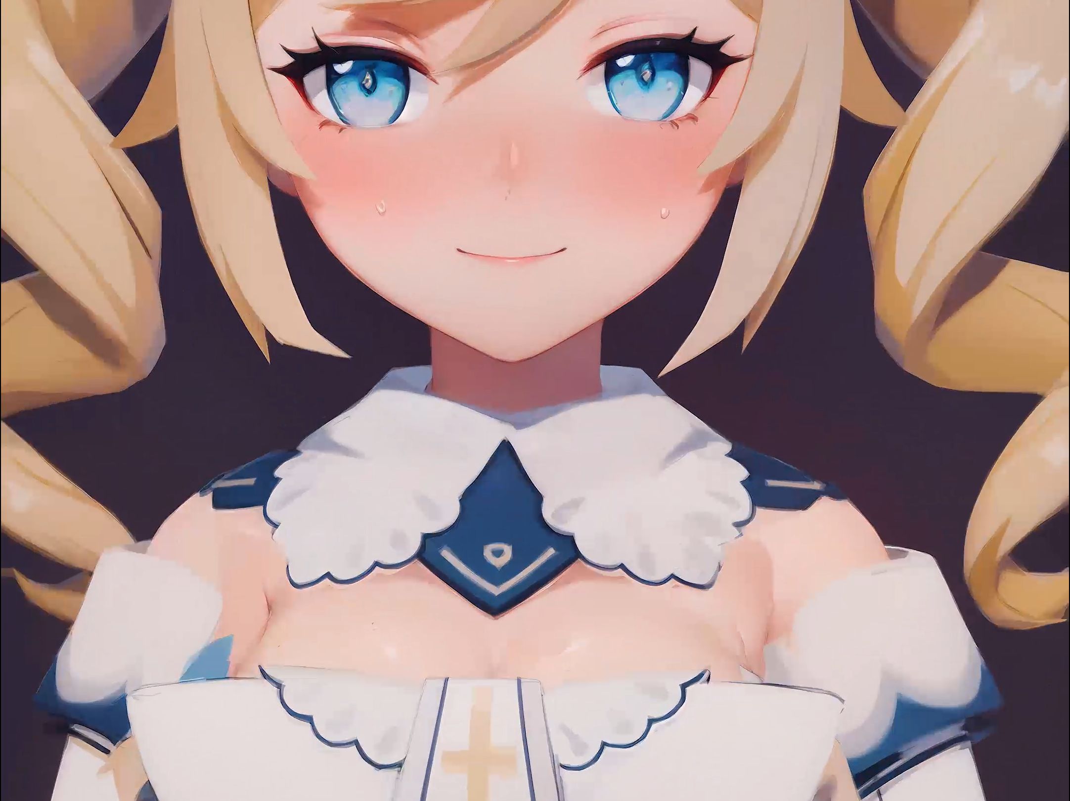 [AI Animation] Barbara's Kissing Reward ❤️